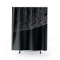 Moon Shower Curtain: Lunar Surface Photo