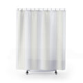 White Hotel Stripe Shower Curtain