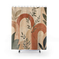 Terracotta Arch Botanical Shower Curtain