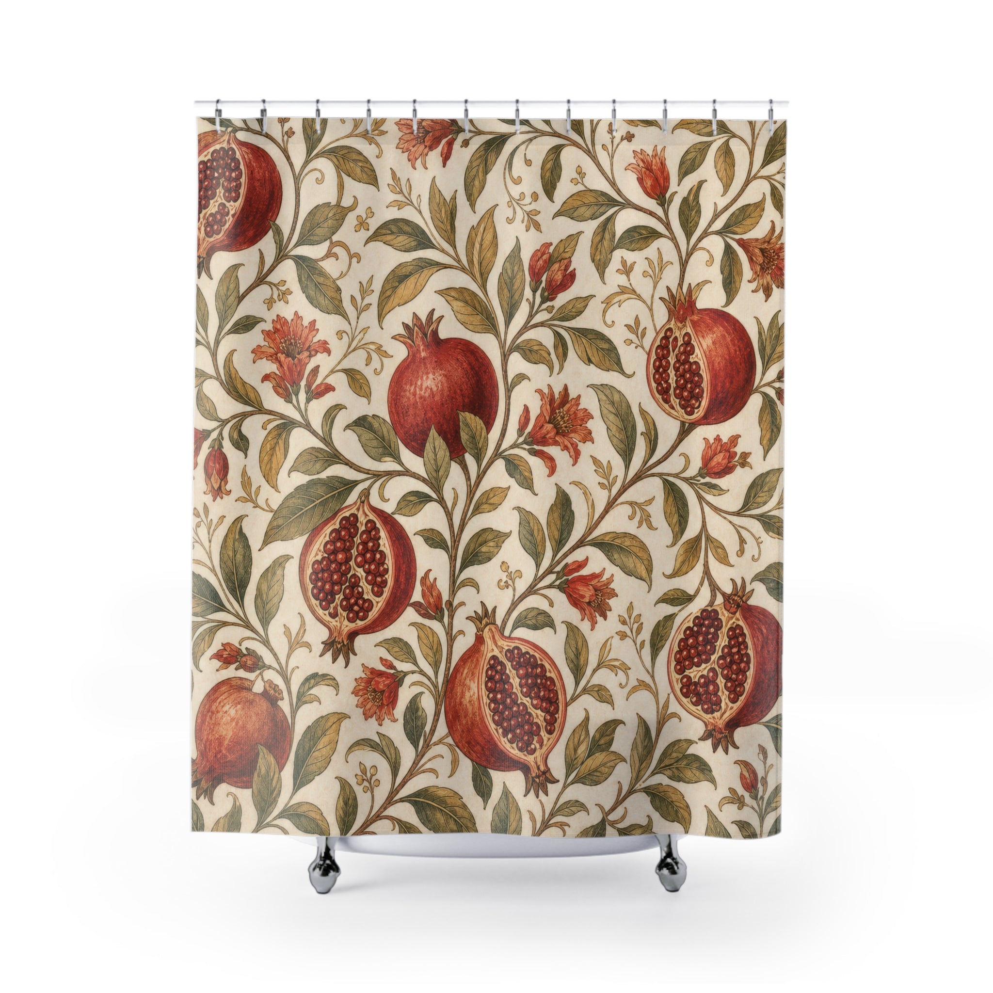 Pomegranate Shower Curtain