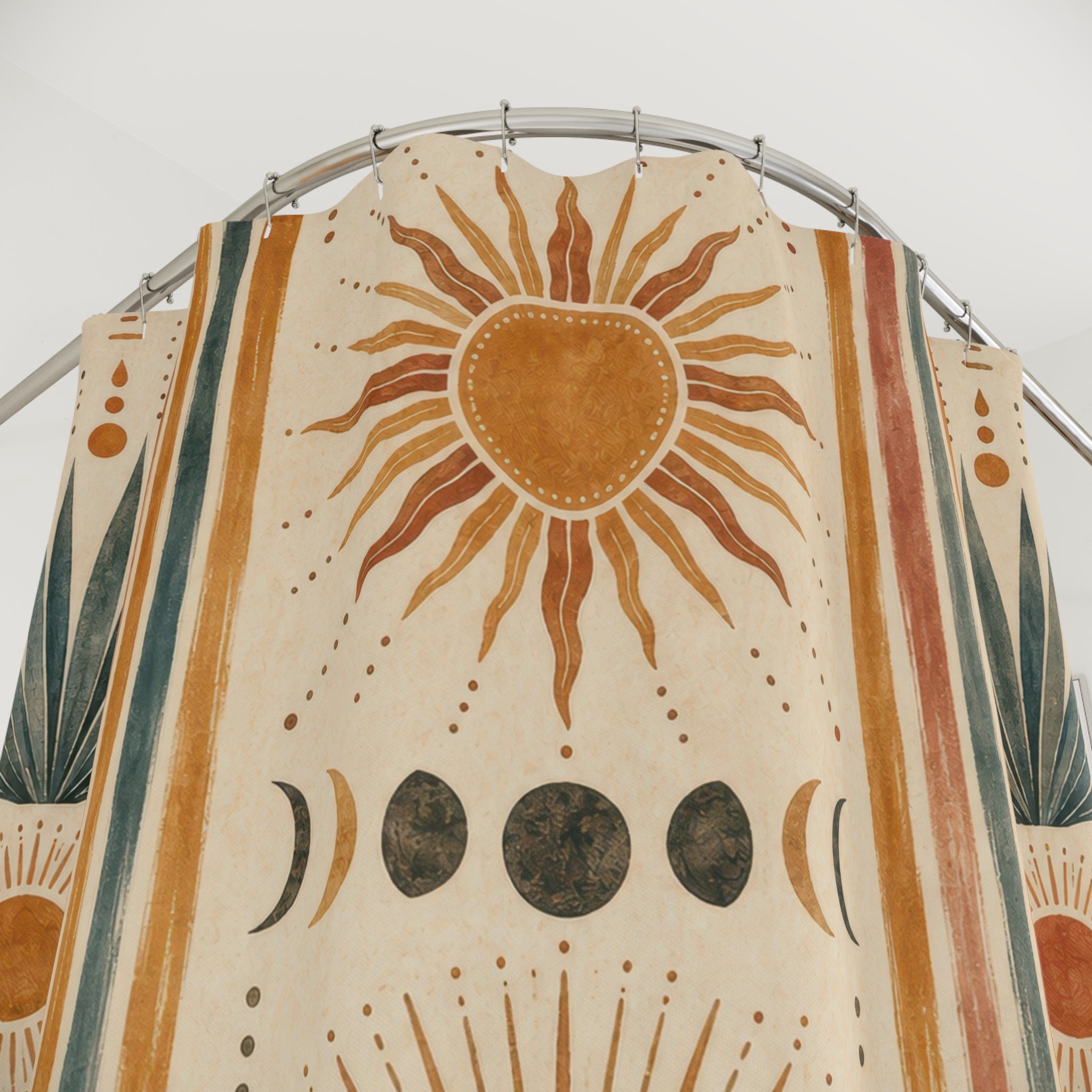 Southwestern Desert Sun Shower Curtain