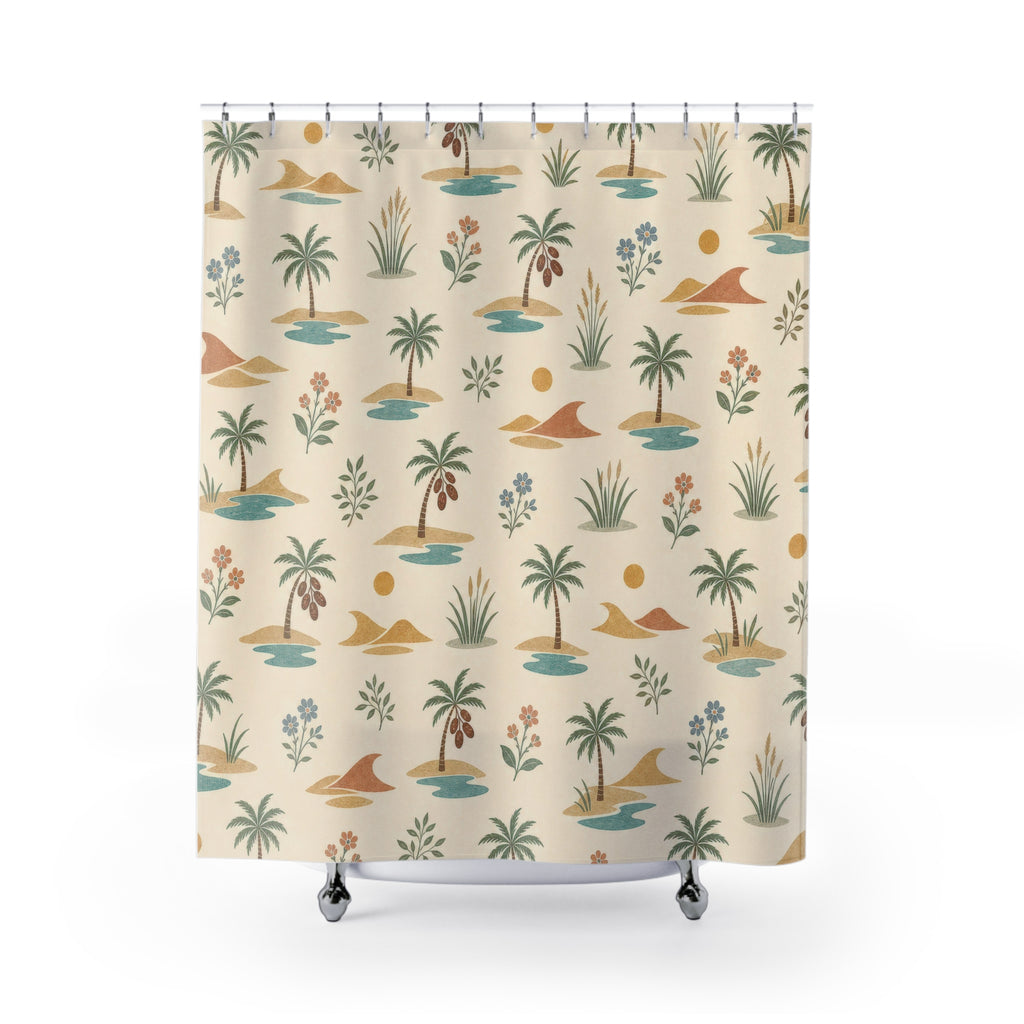 Desert Oasis Shower Curtain: Desert Shower Curtain