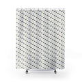 Chinoiserie Crane Shower Curtain – Blue & White