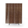 Mackmurdo Fig Tree Shower Curtain – 1887 Brown Botanical