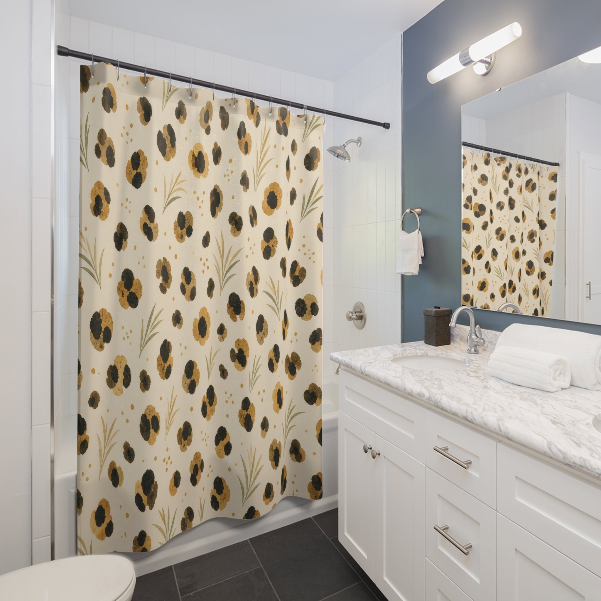 Animal Print Shower Curtain