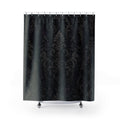 Dark Damask Shower Curtain