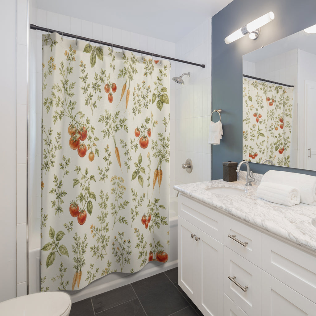 Country Kitchen Garden Shower Curtain