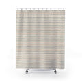 Fine Horizontal Pinstripe Shower Curtain