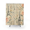 Paris Floral French Shower Curtain: Paris Floral Shower Curtai