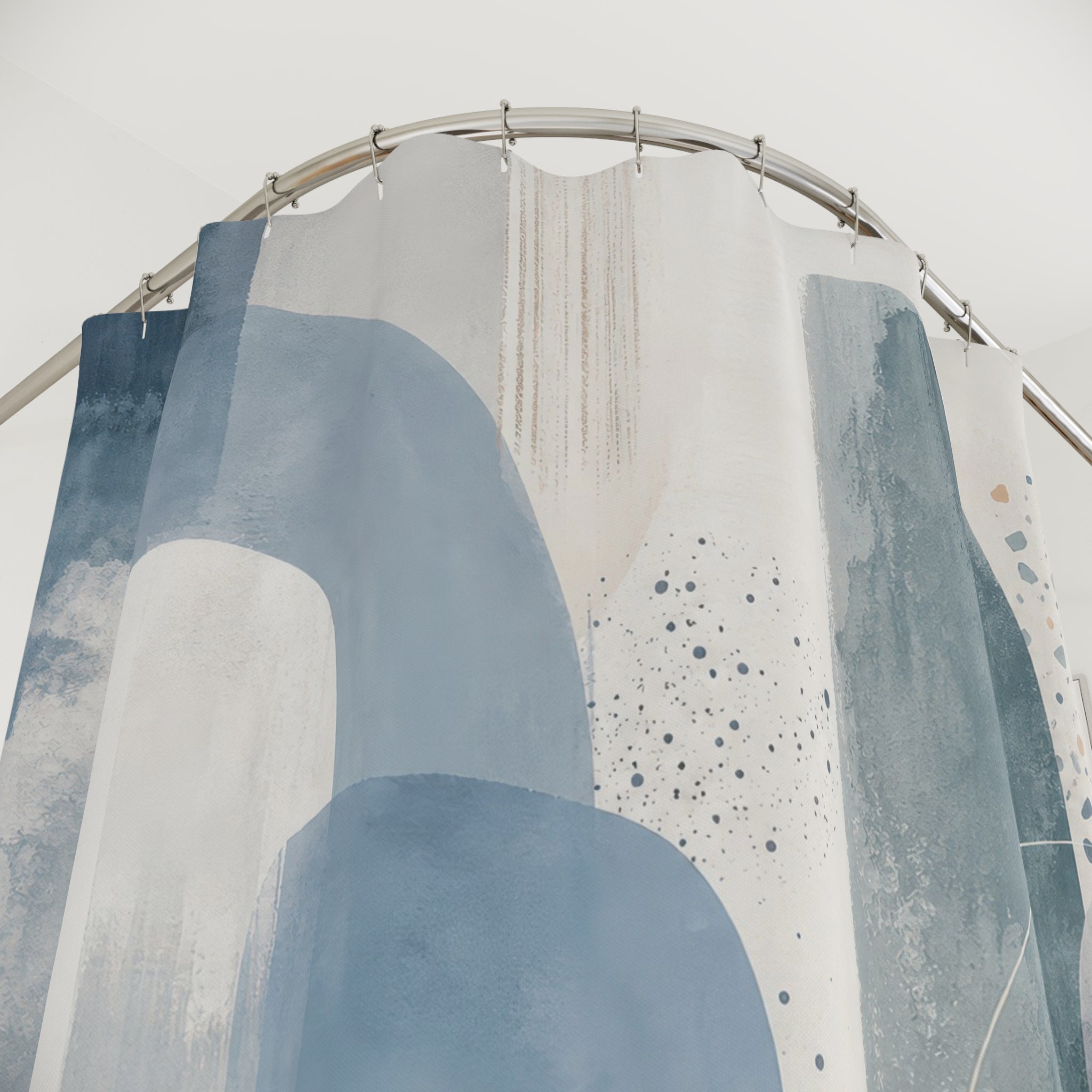 Soft Arch Watercolor Shower Curtain