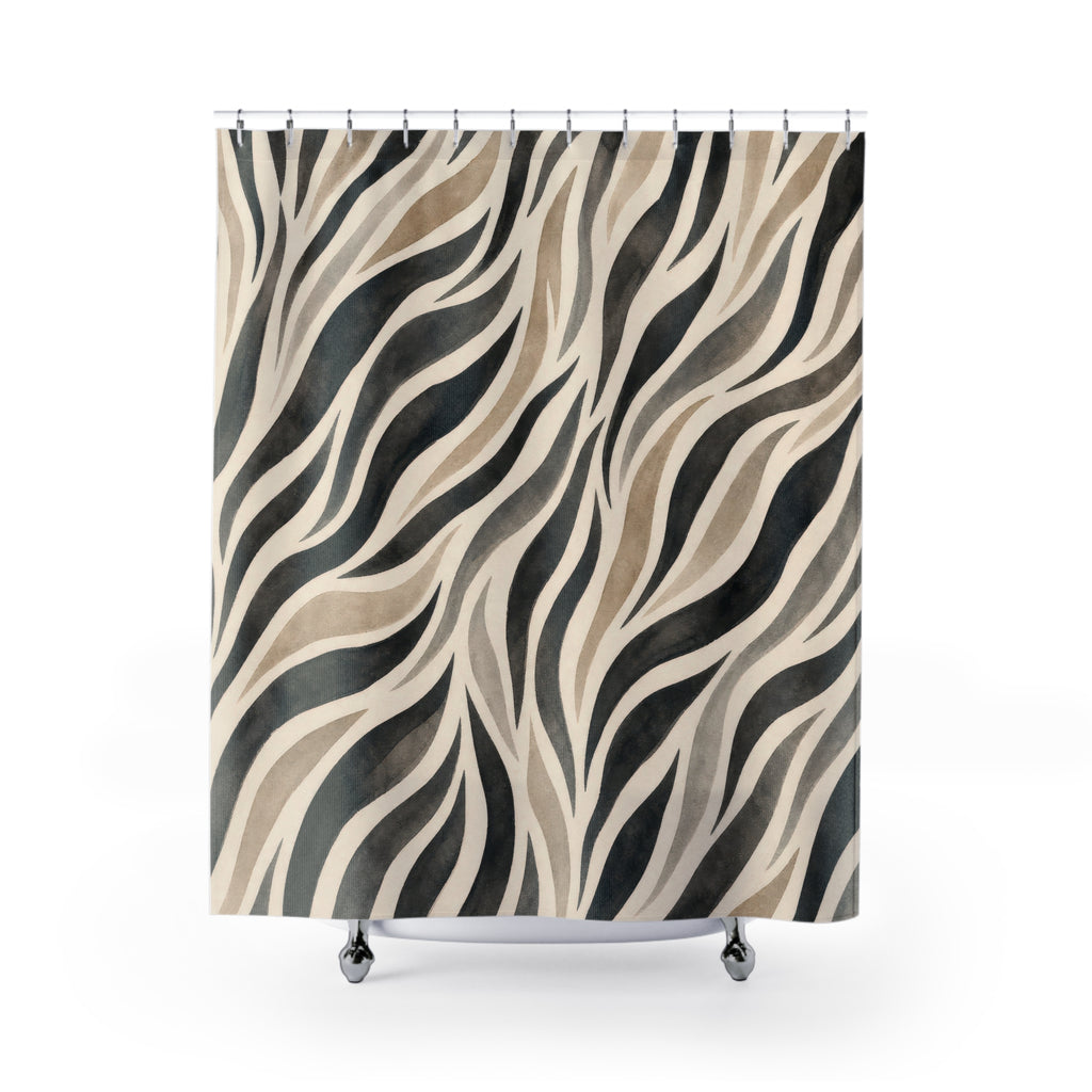 Zebra Shower Curtain