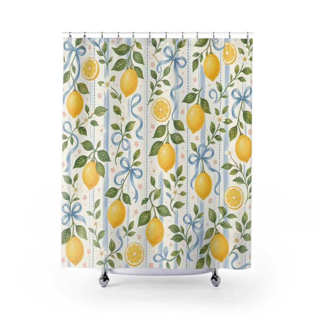 Lemon Shower Curtain