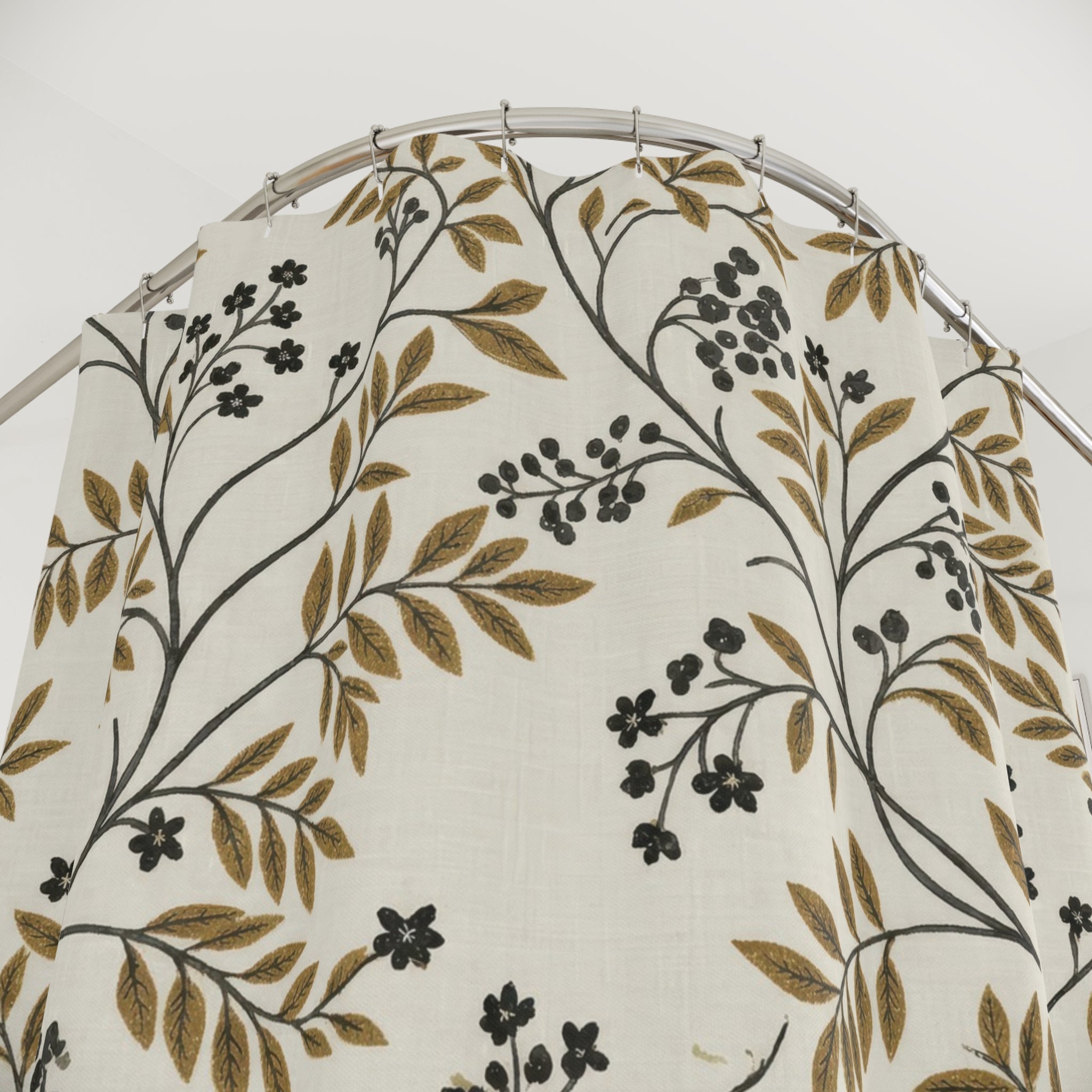 Vintage Botanical Trailing Vine Shower Curtain