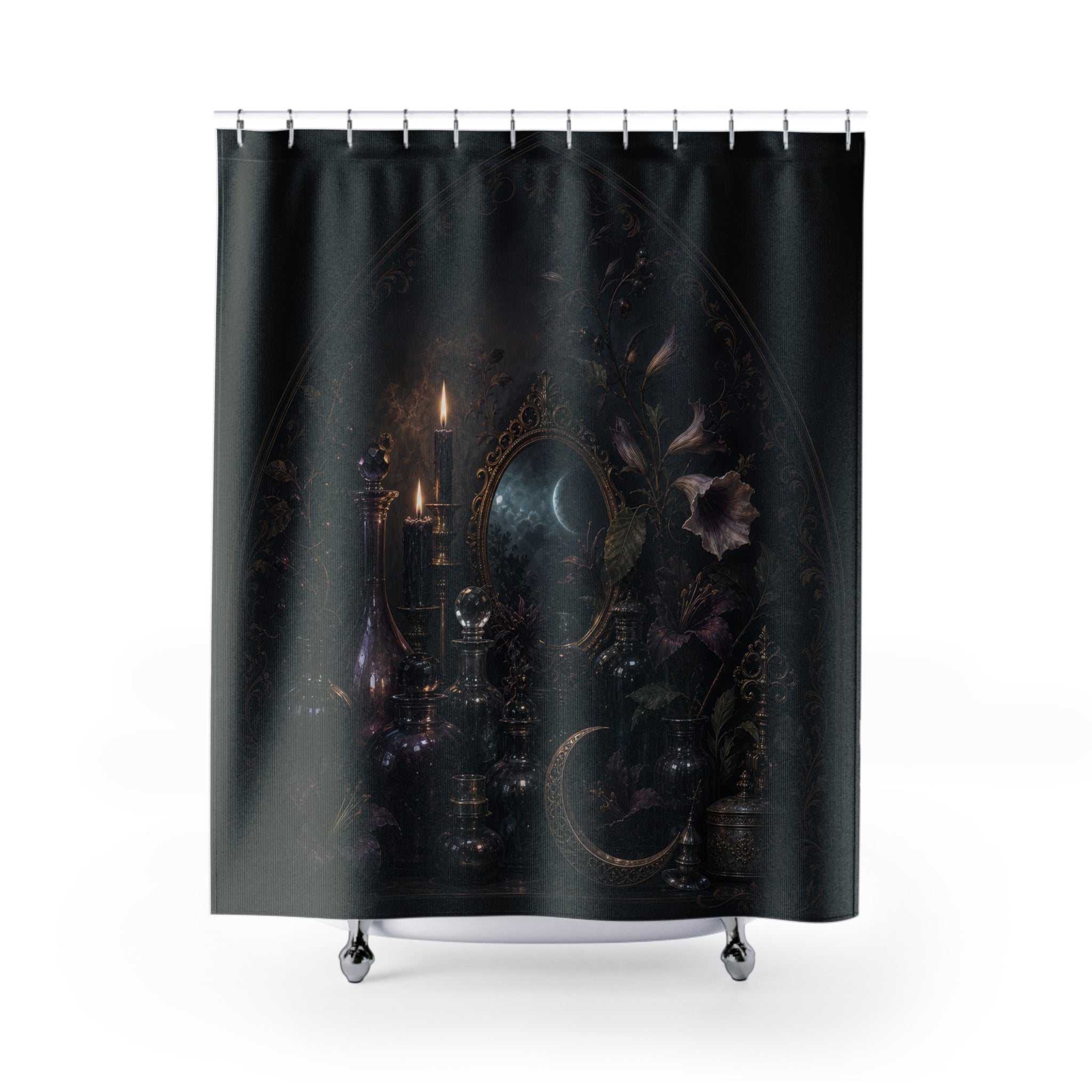 Gothic Apothecary Shower Curtain