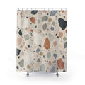 Multicolor Stone Chip Shower Curtain