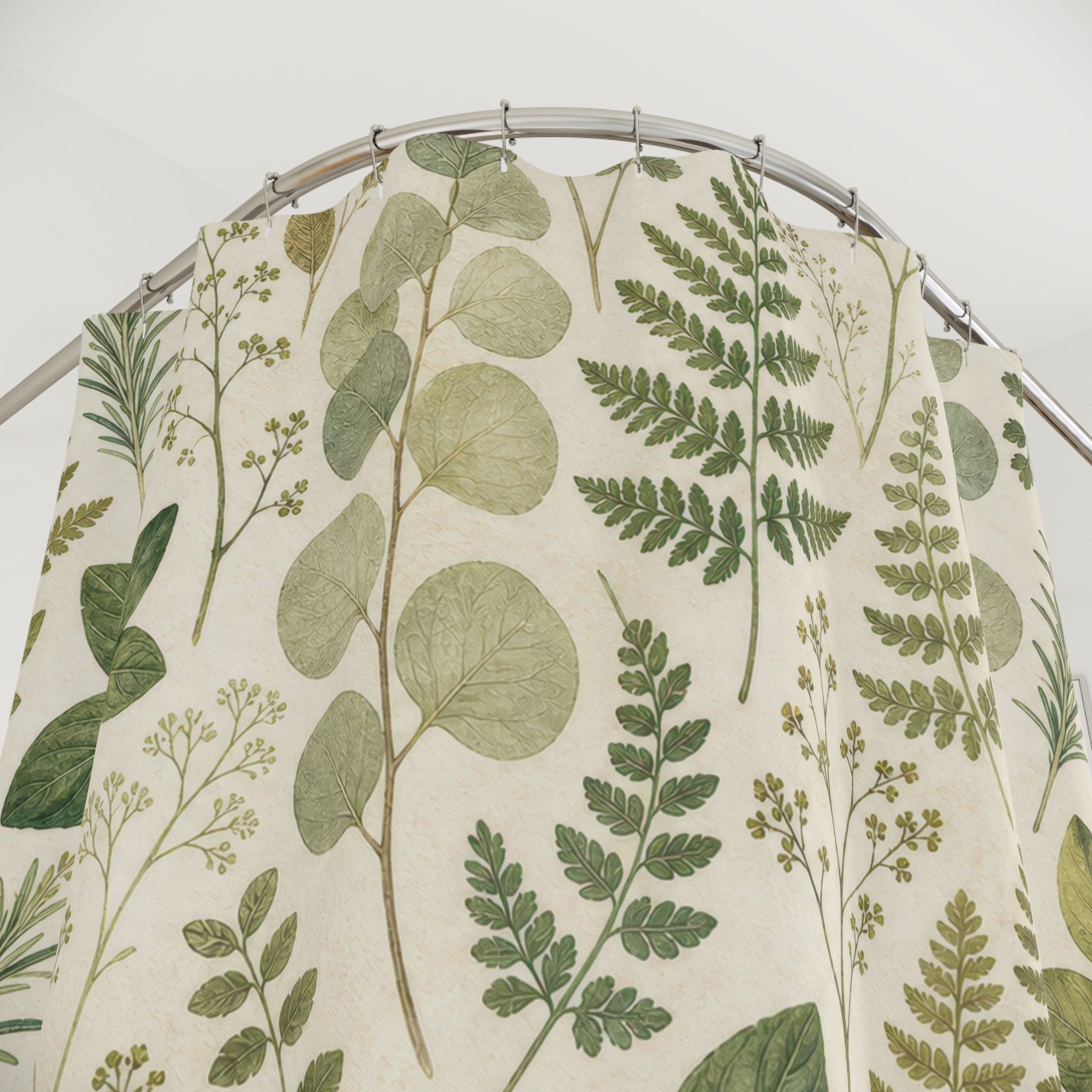 Fern Leaf Garden Shower Curtain
