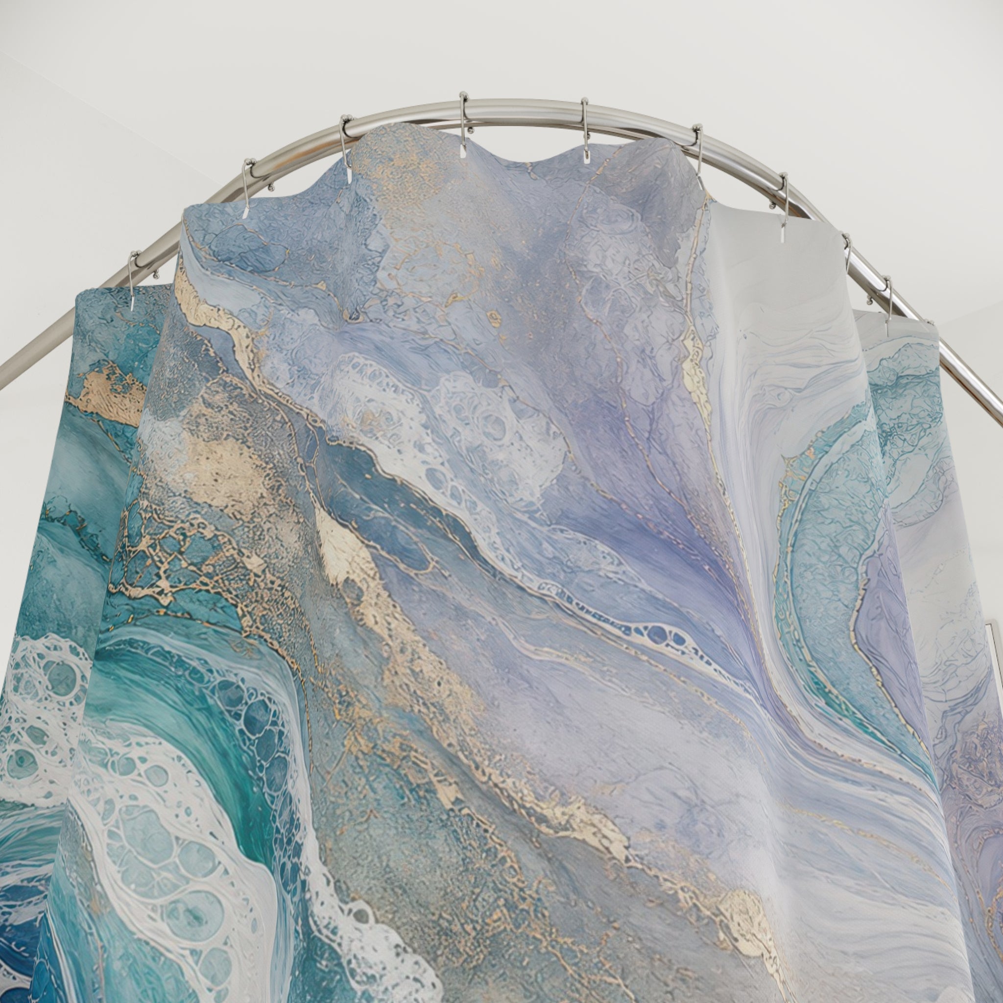 Tidal Marble Dream Shower Curtain