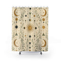 Sun and Moon Shower Curtain