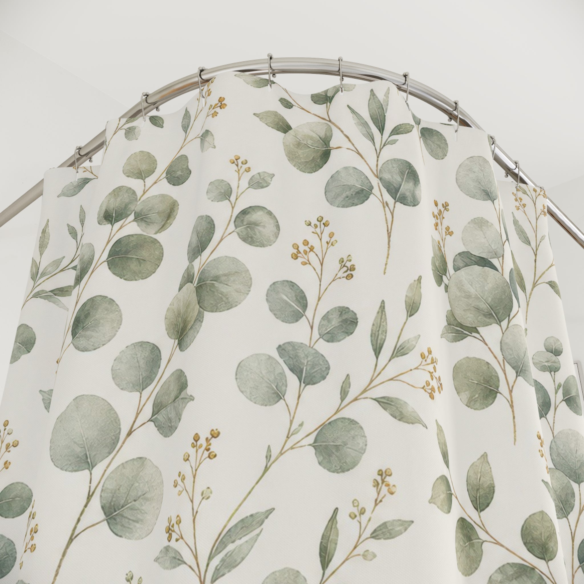 Sage Eucalyptus Shower Curtain