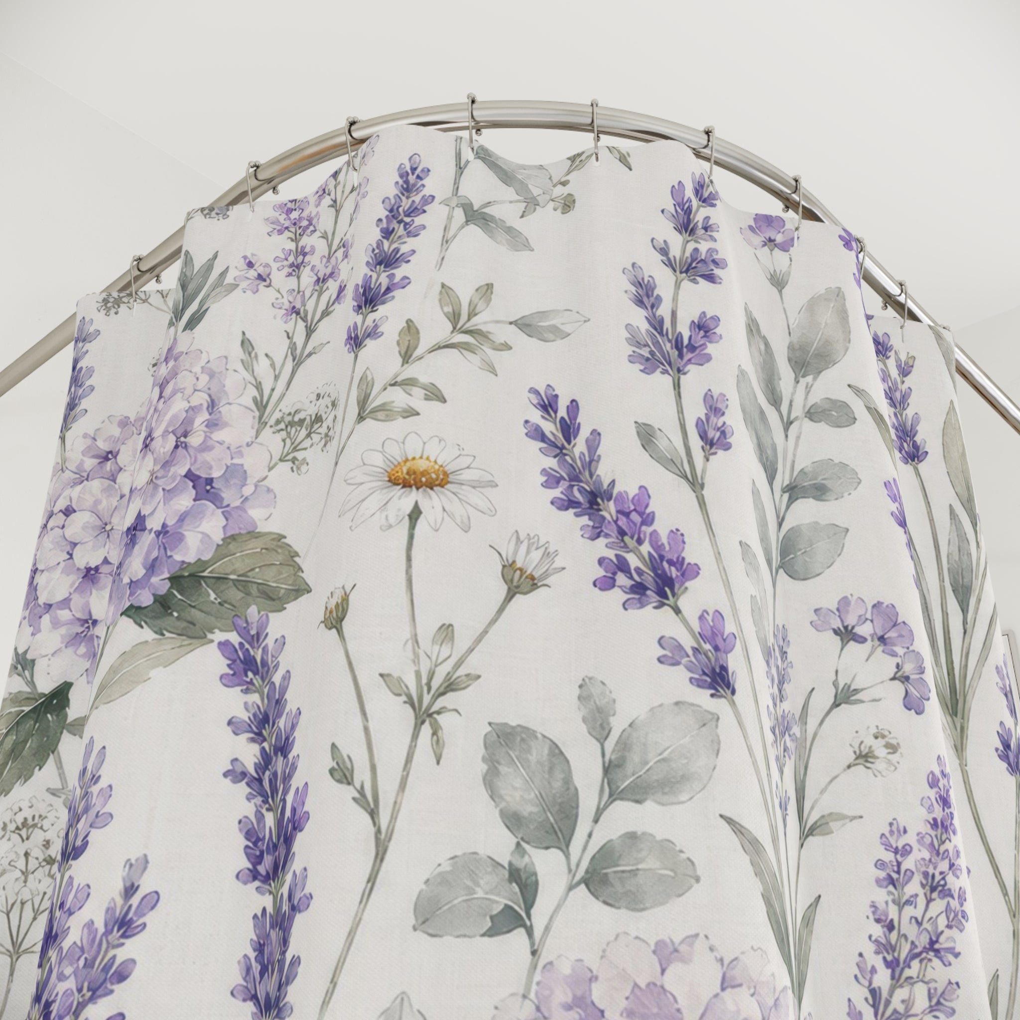 Lavender Garden Shower Curtain