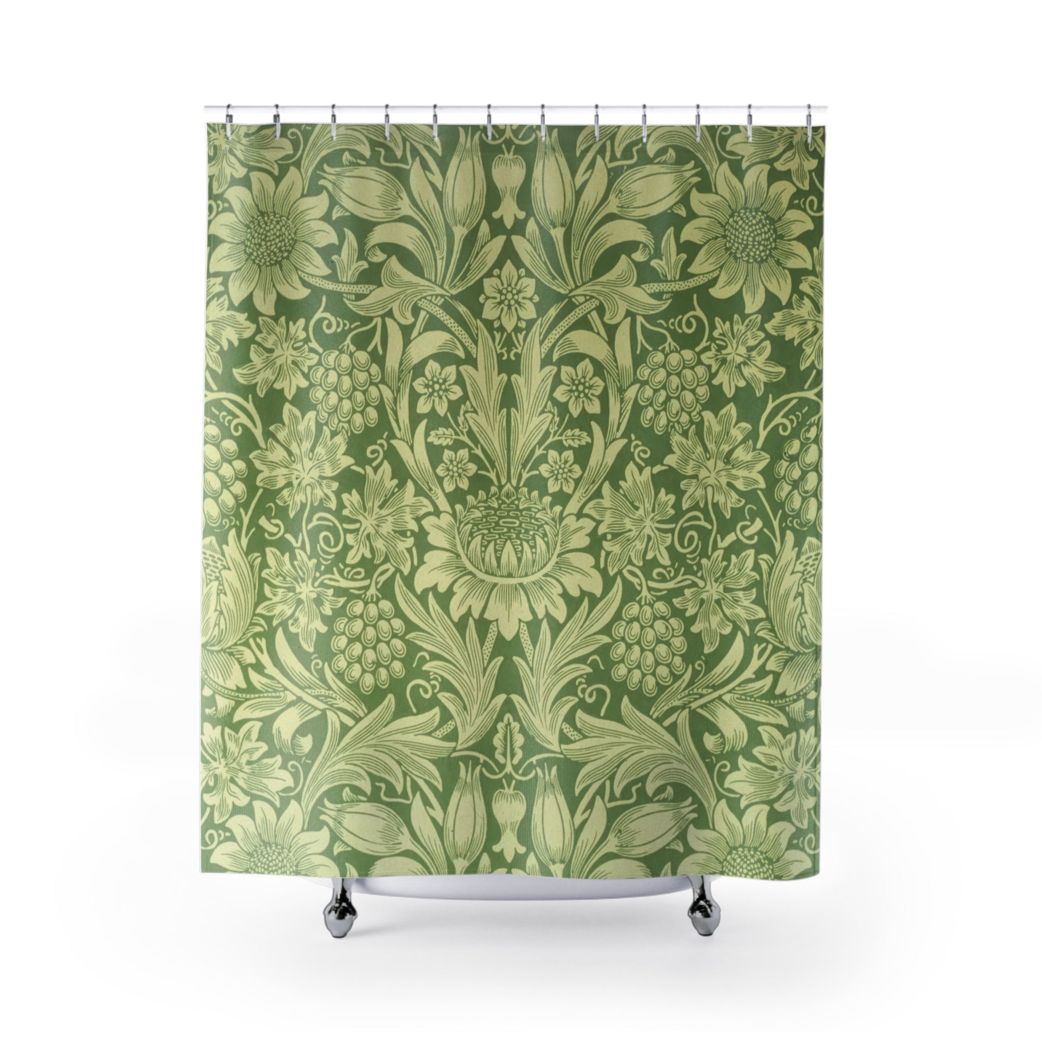 William Morris Sunflower Shower Curtain