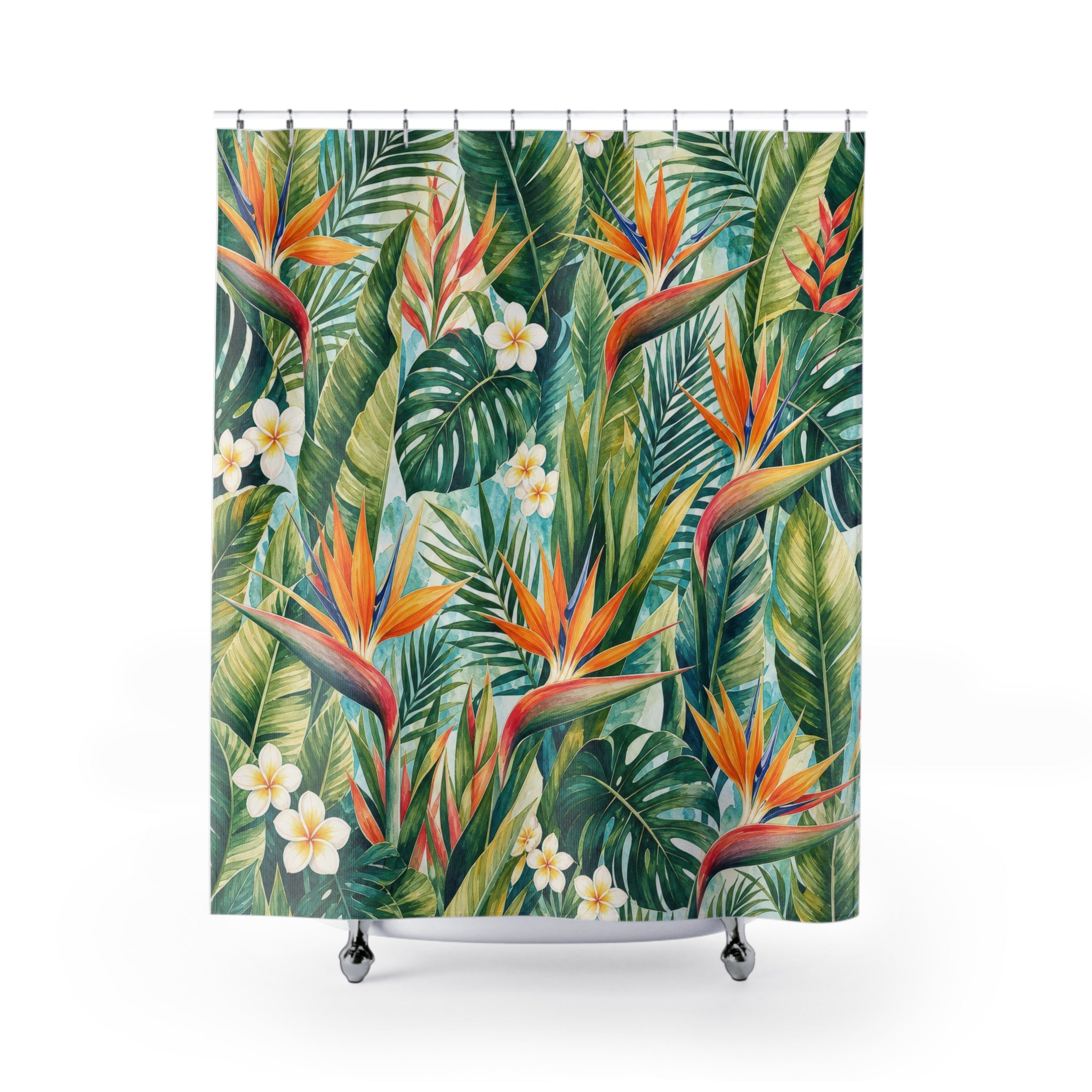Bird of Paradise Shower Curtain