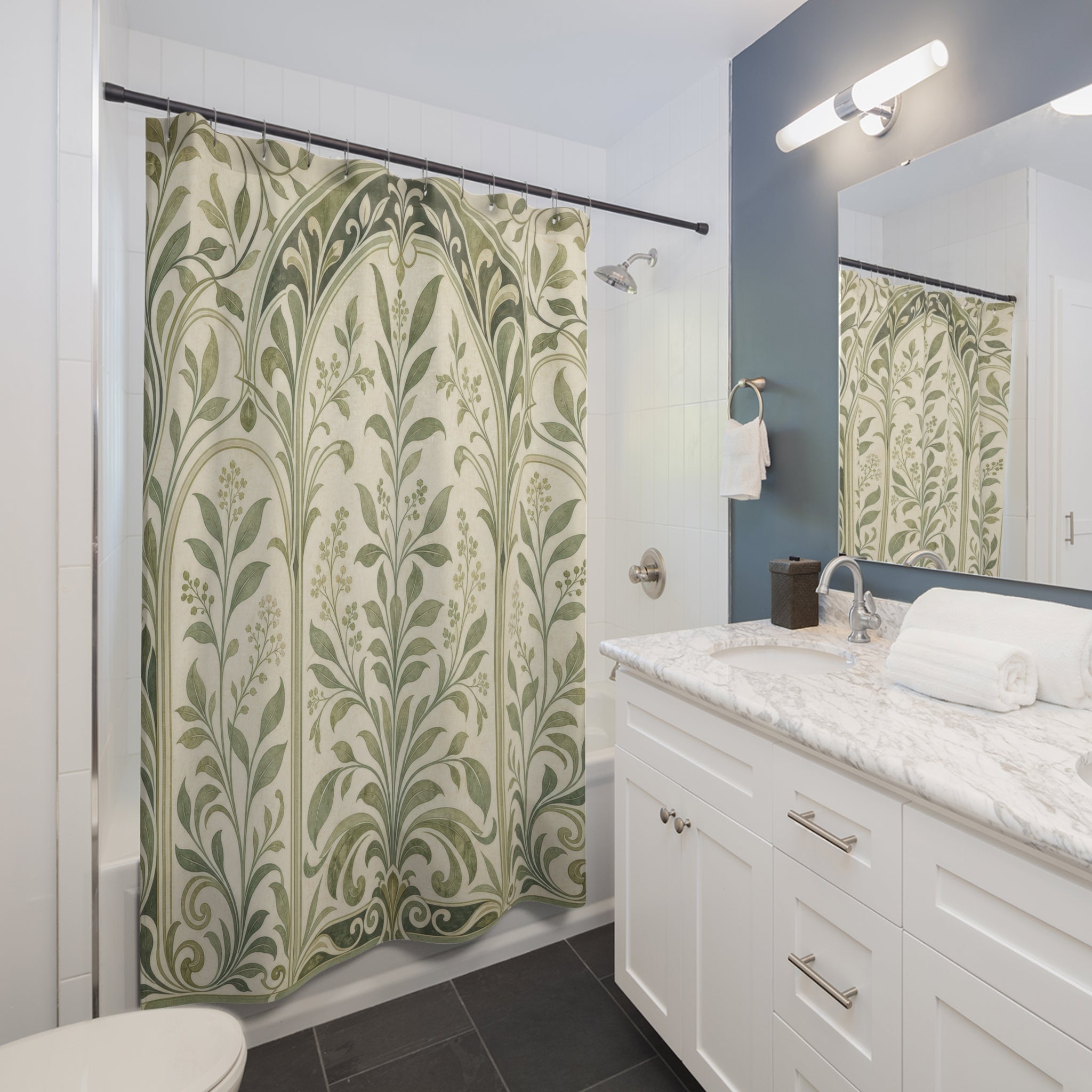 Art Nouveau Arch Shower Curtain