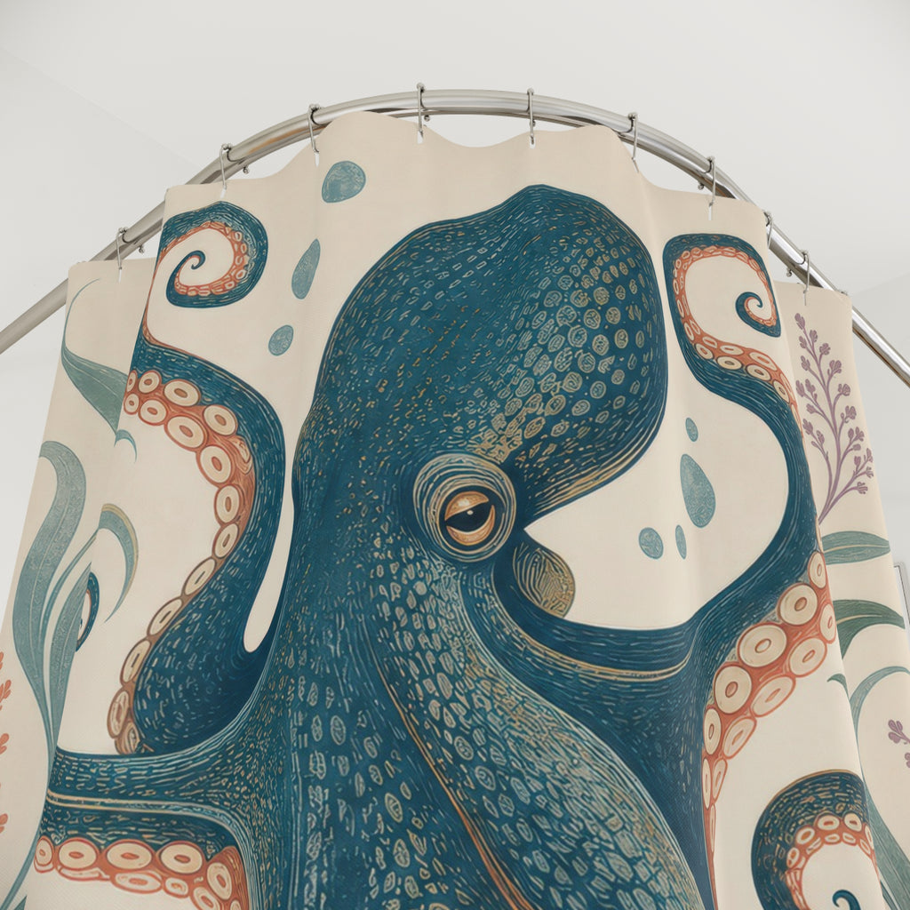 Octopus Shower Curtain