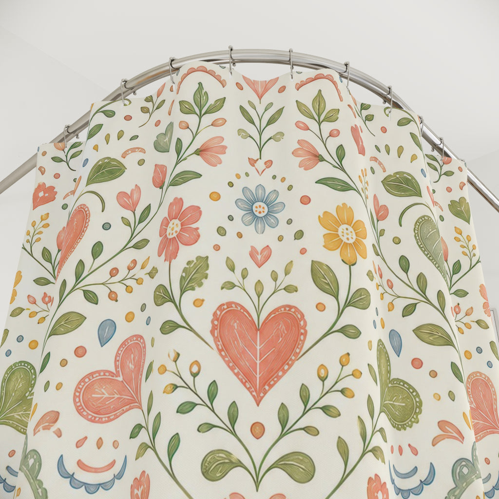 Heart Shower Curtain