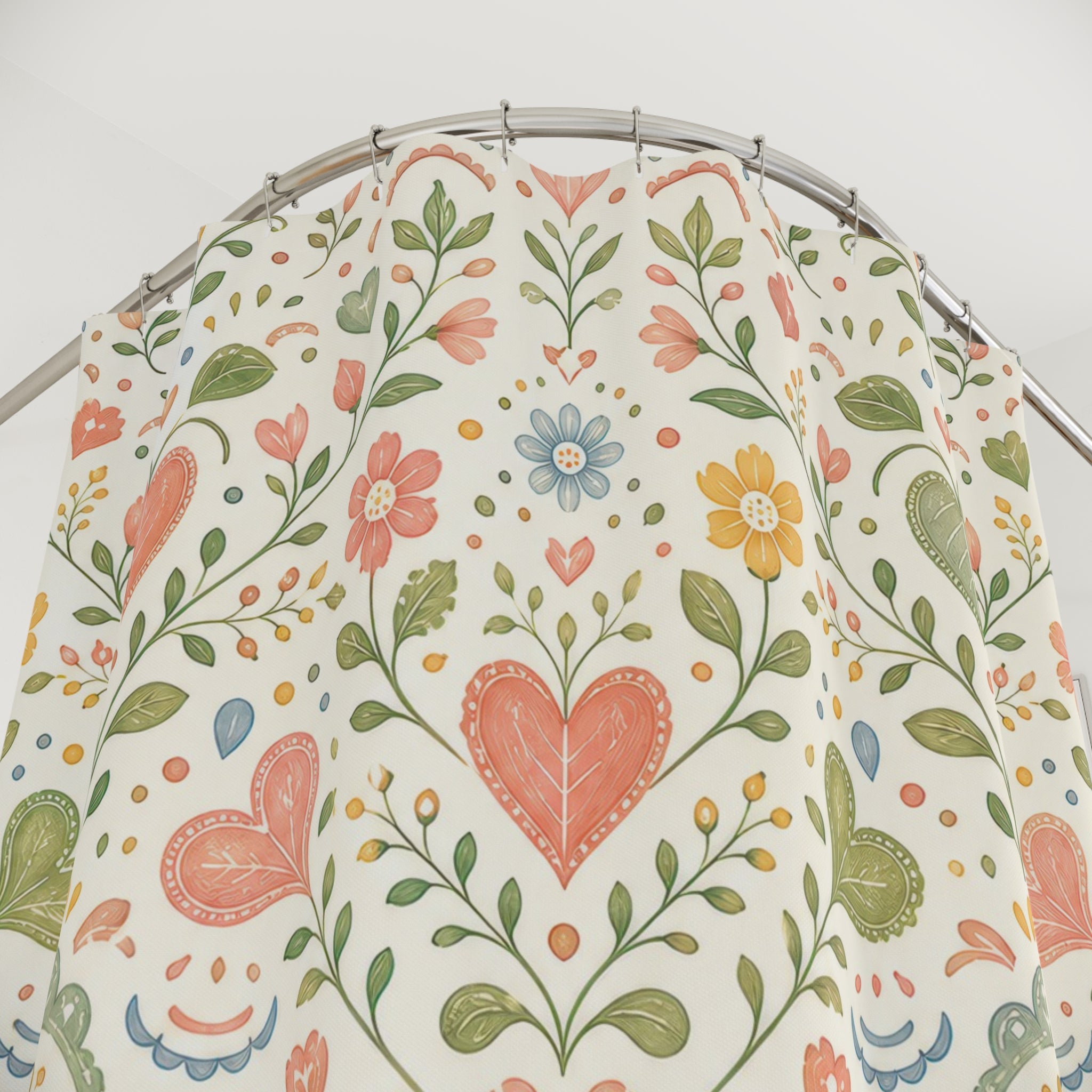 Heart Shower Curtain
