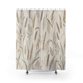 Minimal Wheat Grass Shower Curtain