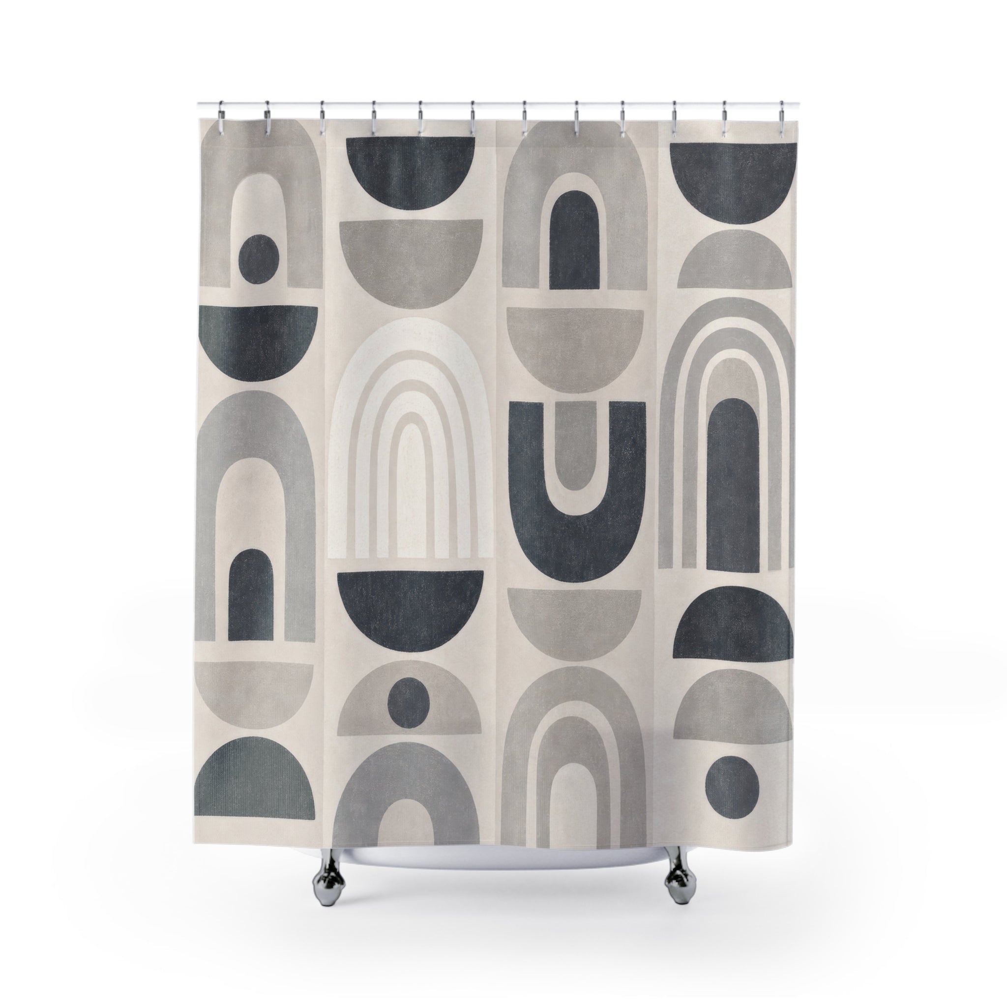 Mid Century Modern Shower Curtain