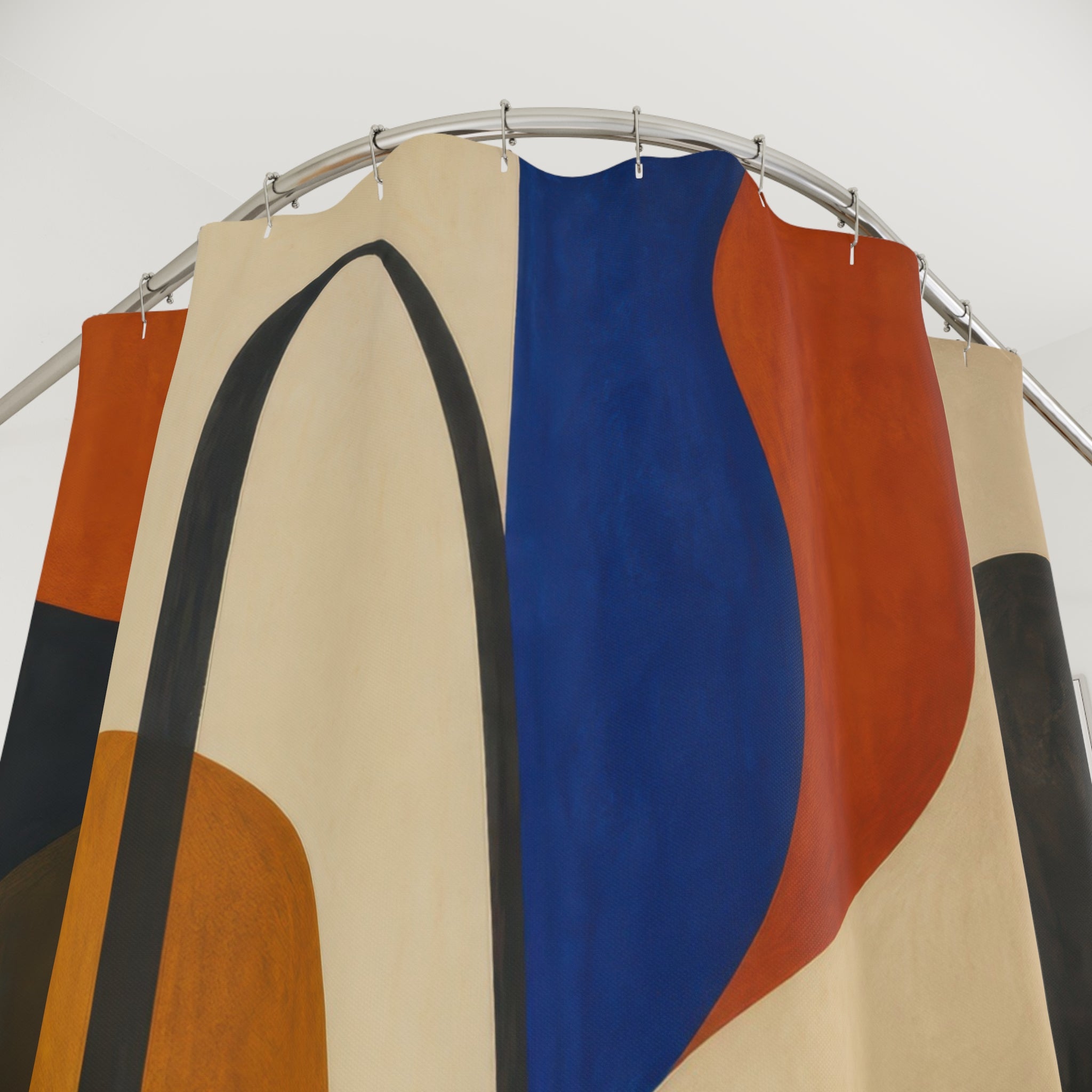 Modernist Museum Abstract Shower Curtain