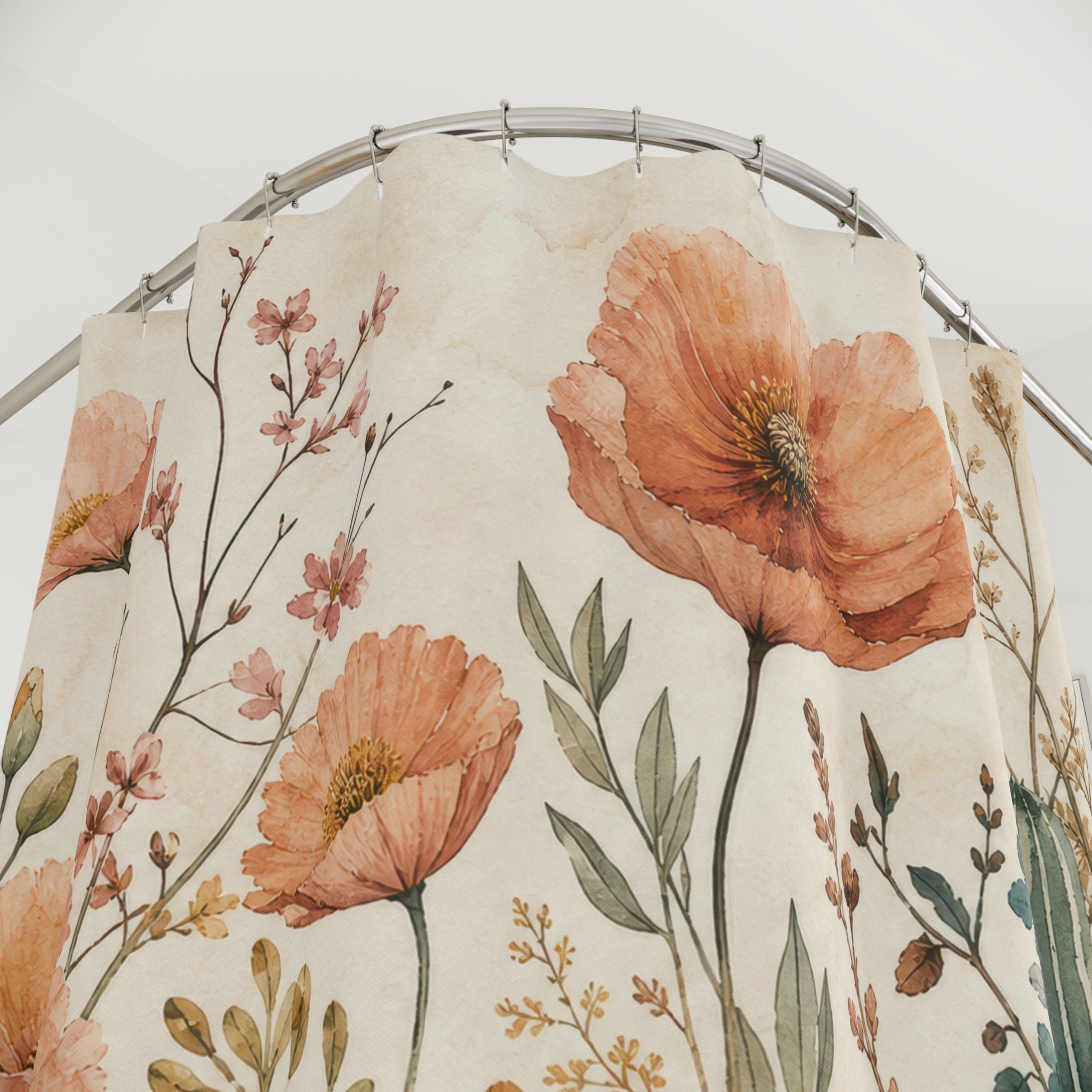 Boho Desert Shower Curtain
