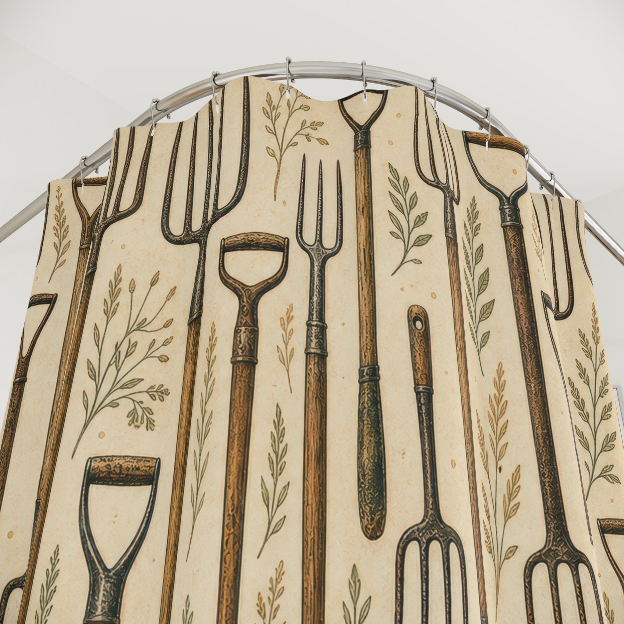 Unique Kitchen Shower Curtain