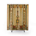 Prairie Art Glass Shower Curtain