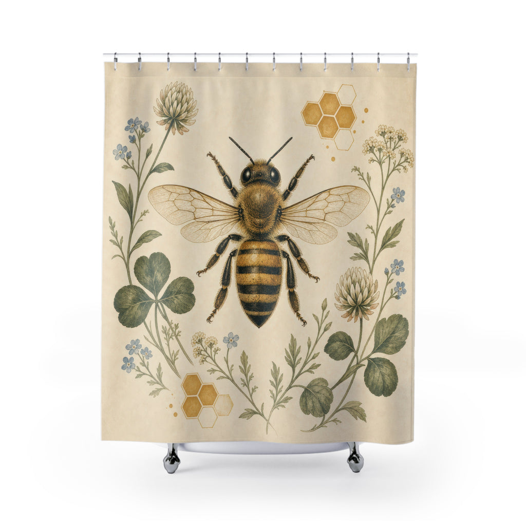 Bee Shower Curtain