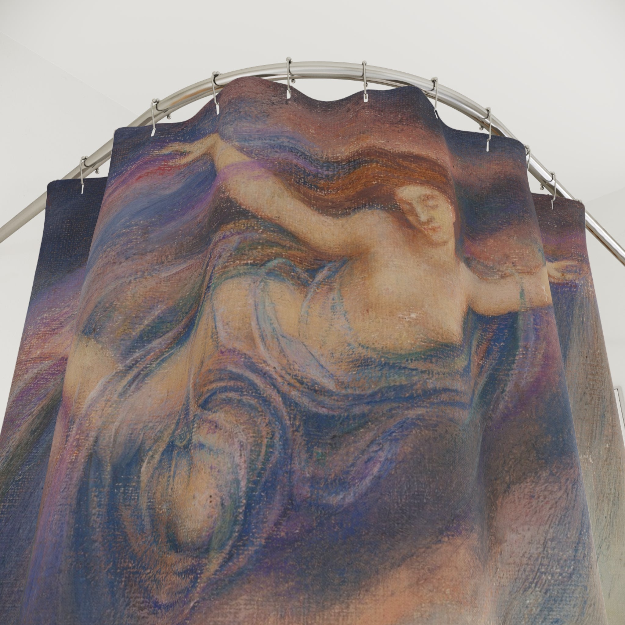 Evelyn De Morgan Art Shower Curtain