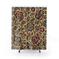 Ornate Farmhouse Vintage Floral Shower Curtain