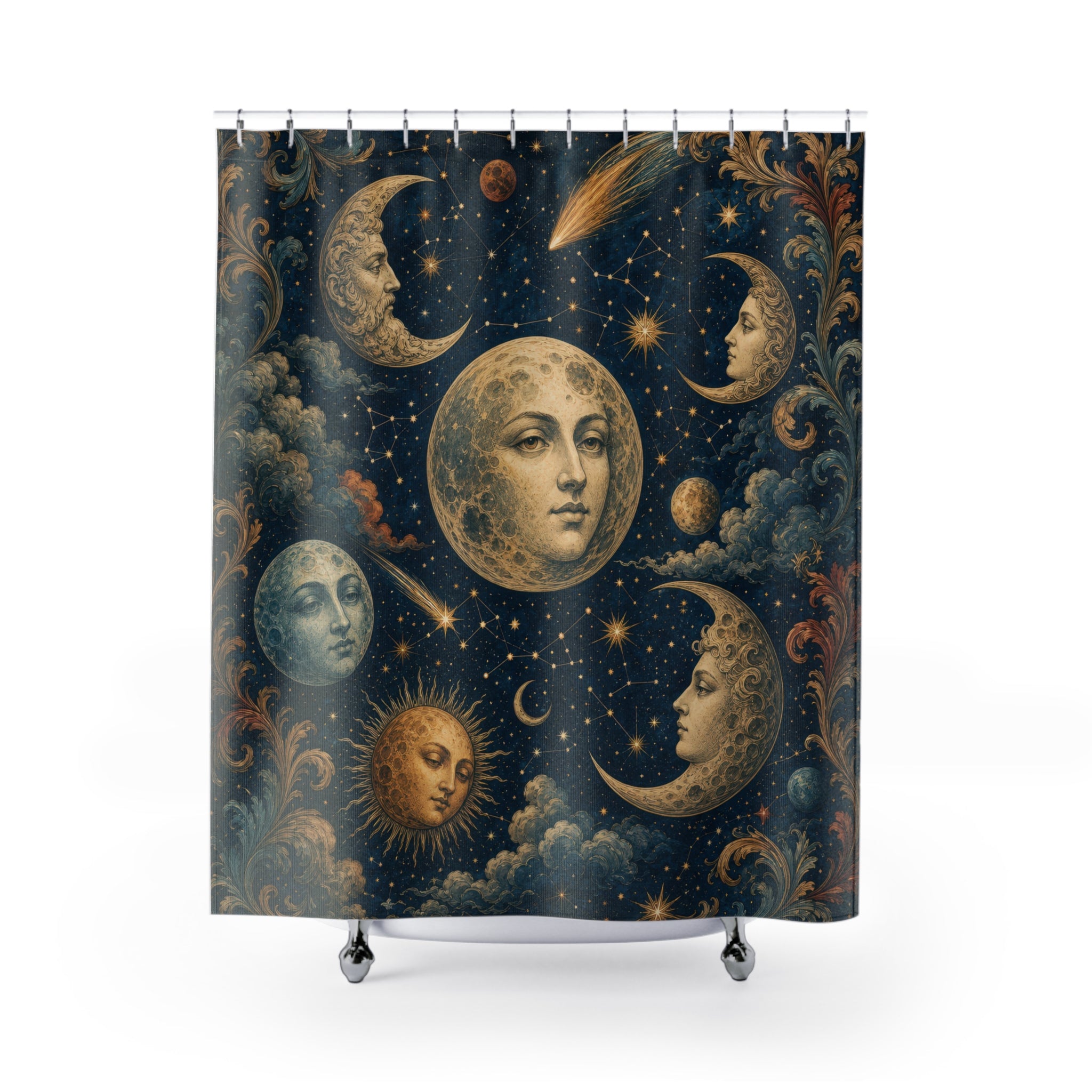 Antique Celestial Atlas Shower Curtain