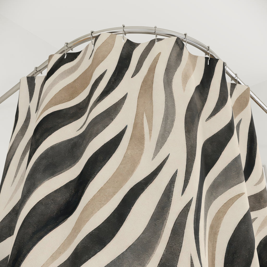 Zebra Shower Curtain