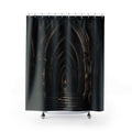 Dark Gothic Crypt Shower Curtain