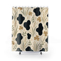 Cow Print Farmhouse Shower Curtain: Cow Print Shower Curtain