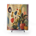 Hanging Mobile Mid Century Style Shower Curtain