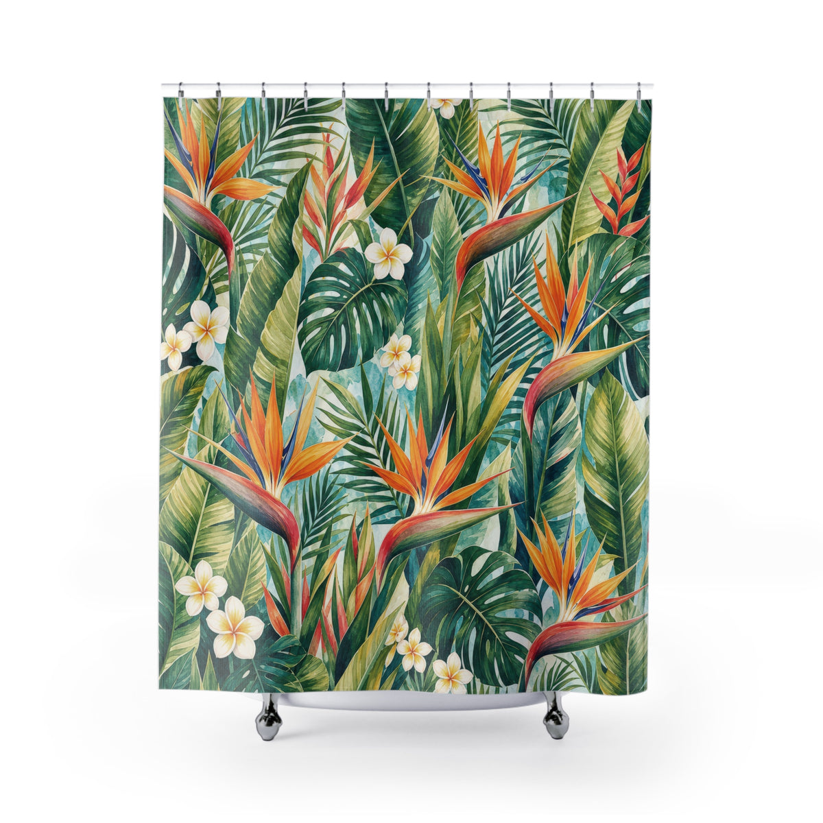 Bird of Paradise Shower Curtain