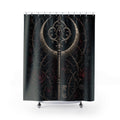 Gothic Key and Crescent Shower Curtain