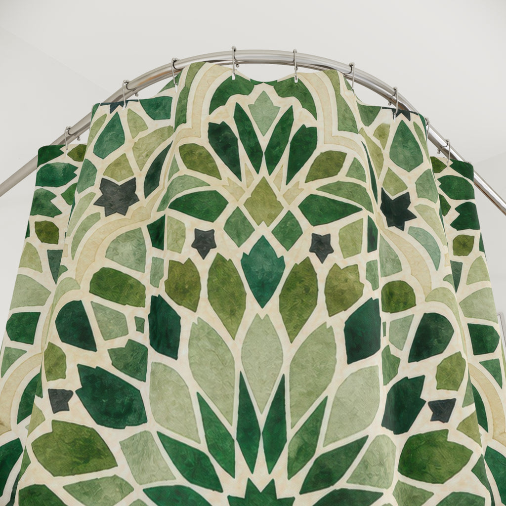 Mandala Medallion Shower Curtain