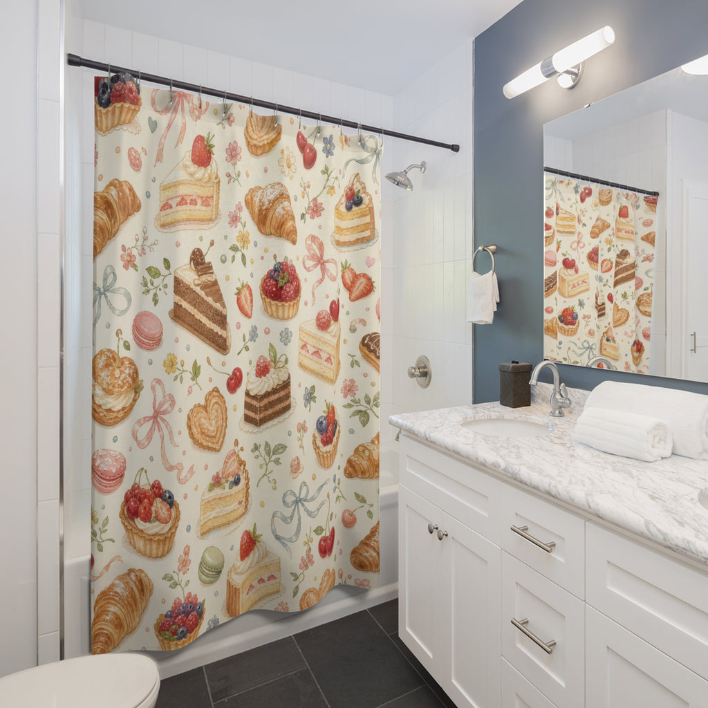 Dessert Bakery Cute Shower Curtain