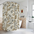 Vintage Botanical Trailing Vine Shower Curtain