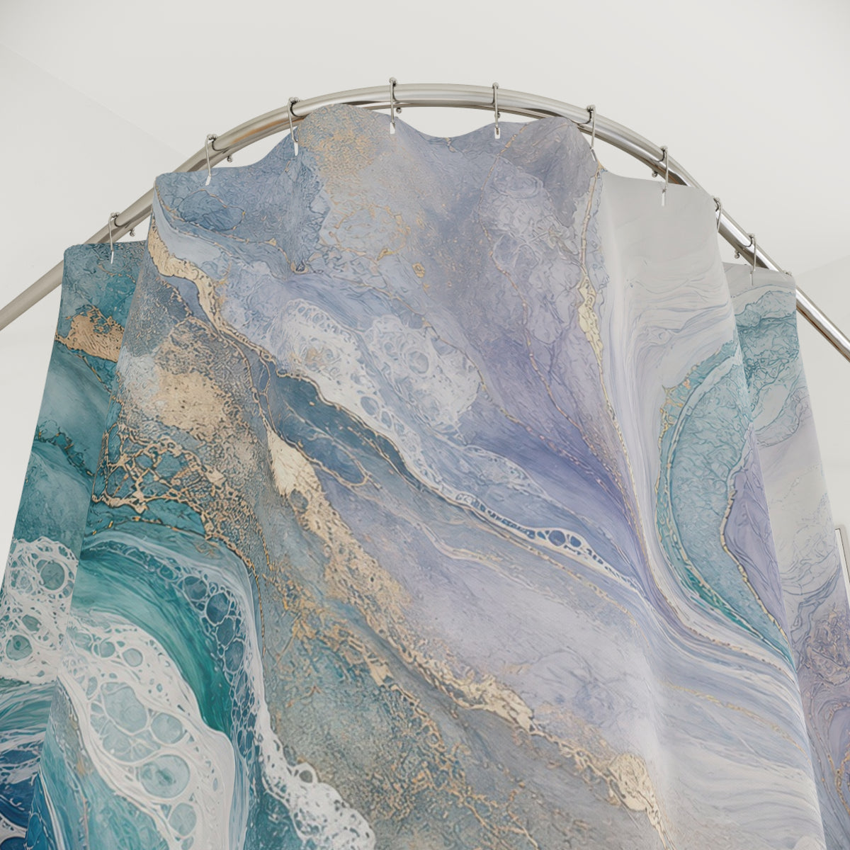 Tidal Marble Dream Shower Curtain